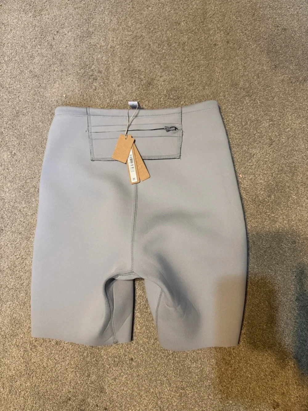 Skims Light Grey Scuba Swim Shorts Size XS